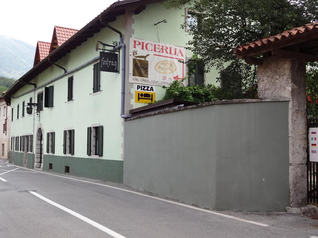 Fedrig Private Rooms & Apartment Kobarid Dış mekan fotoğraf